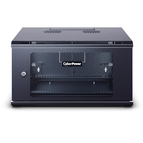 CyberPower Carbon CR6U61003 6U Wandhalterungsgehäuse, Schwarz von CyberPower