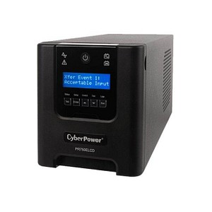 CyberPower PR750ELCD 750 VA / 675 W USV schwarz, 750 VA von CyberPower