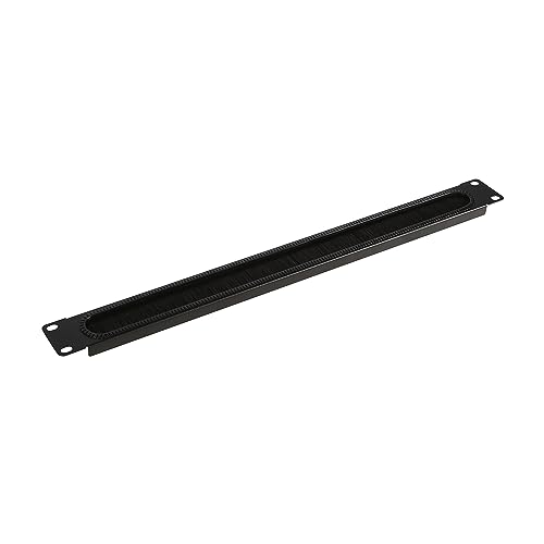 'CyberPower cra30005 Rack Cable Management Panel Rack Accessory – Rack Zubehör (Cable Management Panel, Black, Steel, 48.3 cm (19), 1U, 482 mm) von CyberPower
