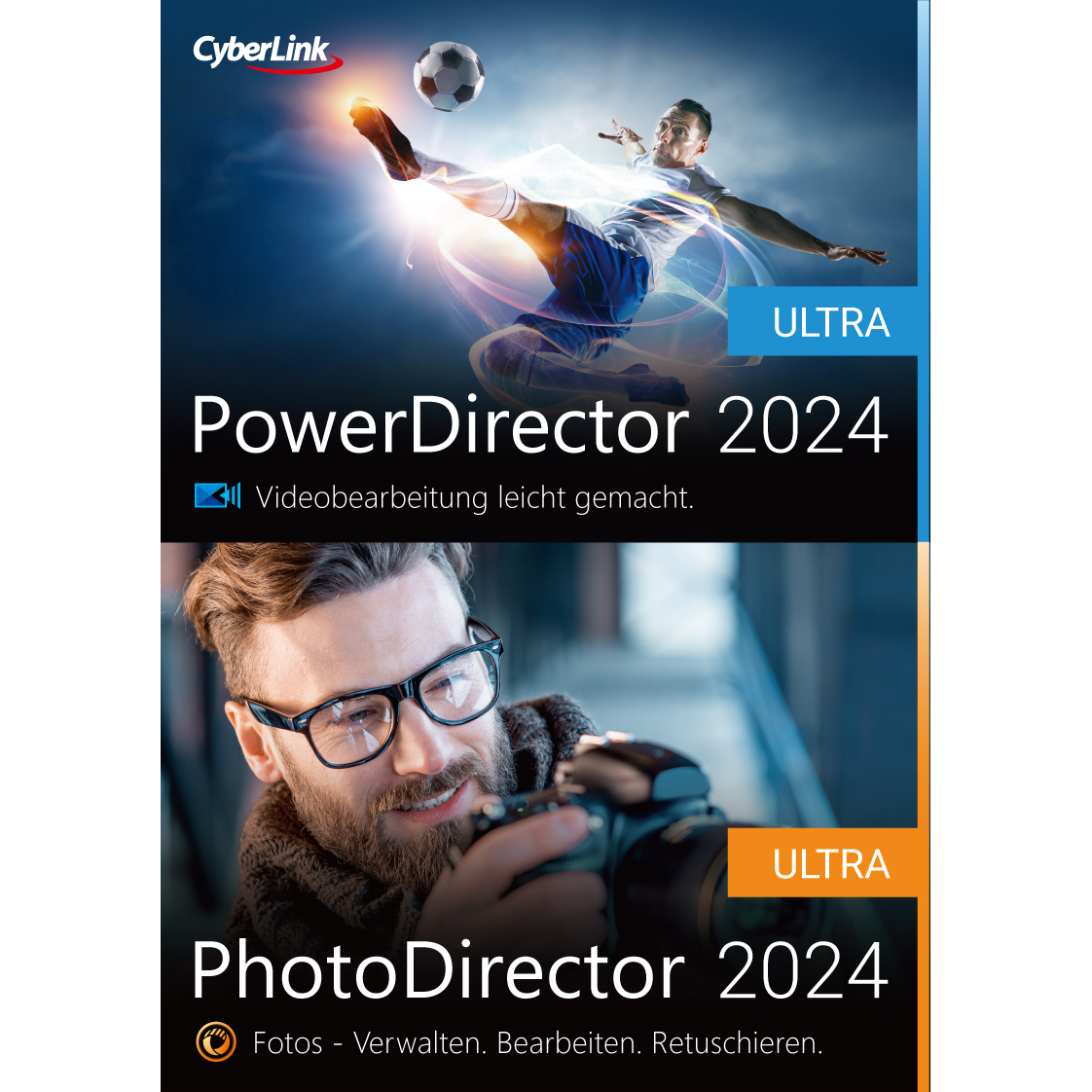 Cyberlink PowerDirector 2024 Ultra & PhotoDirector 2024 UltraDuo von Cyberlink