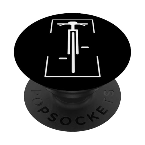 Cycling Logo Bike Rider Bicycle Lover Cyclist Minimalistic PopSockets Klebender PopGrip Cycling Logo Bike Rider Bicycle Lover Cyclist Minimalistic PopSockets Klebender PopGrip von CycleTees Brand