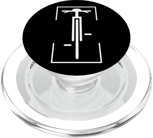 Cycling Logo Bike Rider Bicycle Lover Cyclist Minimalistic PopSockets PopGrip für MagSafe von CycleTees Brand