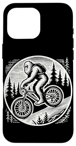 Fahrrad Abenteuer Bigfoot Wald Radsport Hülle für iPhone 16 Pro Max Fahrrad Abenteuer Bigfoot Wald Radsport Hülle für iPhone 16 Pro Max von Cyclist racing mountain bike streetwear Bicycle