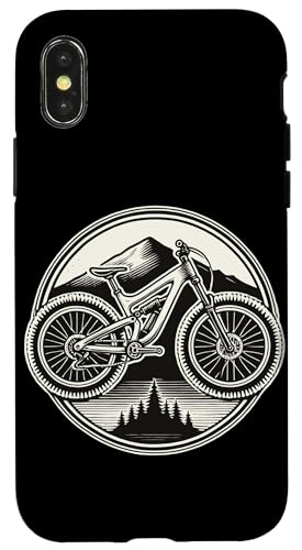 Fahrrad Berg Mountainbike Wald Abenteuer Hülle für iPhone X/XS Fahrrad Berg Mountainbike Wald Abenteuer Hülle für iPhone X/XS von Cyclist racing mountain bike streetwear Bicycle