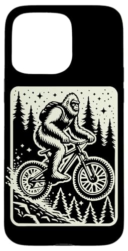 Fahrrad Bigfoot Mountainbike Wald Abenteuer Hülle für iPhone 15 Pro Max Fahrrad Bigfoot Mountainbike Wald Abenteuer Hülle für iPhone 15 Pro Max von Cyclist racing mountain bike streetwear Bicycle