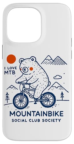 Fahrrad MTB Mountainbike Social Club Society Hülle für iPhone 14 Pro Max Fahrrad MTB Mountainbike Social Club Society Hülle für iPhone 14 Pro Max von Cyclist racing mountain bike streetwear Bicycle