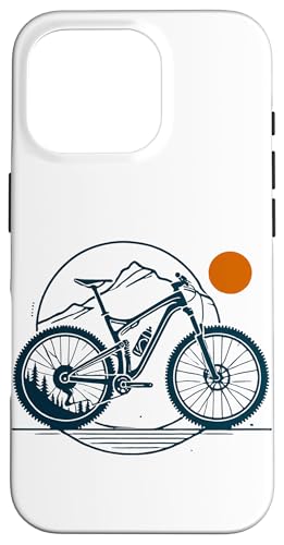 Fahrrad Mountainbike Landschaft Outdoor Abenteuer Hülle für iPhone 16 Pro Fahrrad Mountainbike Landschaft Outdoor Abenteuer Hülle für iPhone 16 Pro von Cyclist racing mountain bike streetwear Bicycle