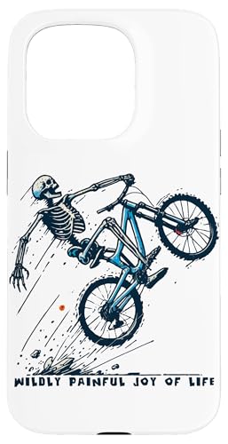 Fahrrad Mountainbike Wildly Painful Joy Of Life Skelett Hülle für iPhone 15 Pro Fahrrad Mountainbike Wildly Painful Joy Of Life Skelett Hülle für iPhone 15 Pro von Cyclist racing mountain bike streetwear Bicycle