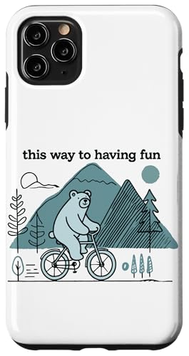 Fahrrad Spaß Bär Berge Natur Abenteuer Mountainbike Radsport Hülle für iPhone 11 Pro Max Fahrrad Spaß Bär Berge Natur Abenteuer Mountainbike Radsport Hülle für iPhone 11 Pro Max von Cyclist racing mountain bike streetwear Bicycle