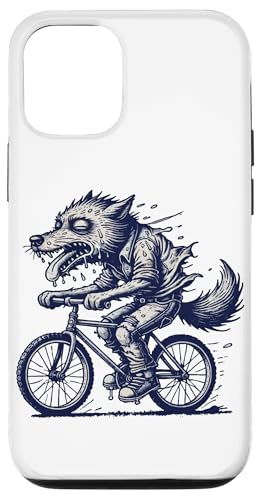 Fahrrad Wolf Fahrradliebhaber Mountainbike Hülle für iPhone 12/12 Pro Fahrrad Wolf Fahrradliebhaber Mountainbike Hülle für iPhone 12/12 Pro von Cyclist racing mountain bike streetwear Bicycle