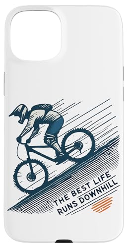 Mountainbike Fahrrad Best Life Runs Downhill Retro Hülle für iPhone 15 Plus Mountainbike Fahrrad Best Life Runs Downhill Retro Hülle für iPhone 15 Plus von Cyclist racing mountain bike streetwear Bicycle