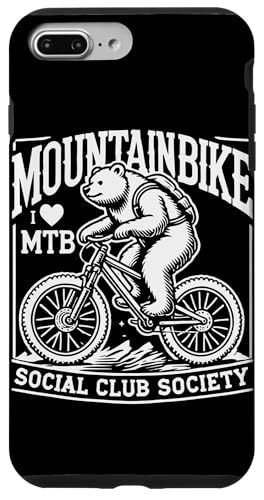 Mountainbike Fahrrad MTB Social Club Society Retro Hülle für iPhone 7 Plus/8 Plus Mountainbike Fahrrad MTB Social Club Society Retro Hülle für iPhone 7 Plus/8 Plus von Cyclist racing mountain bike streetwear Bicycle