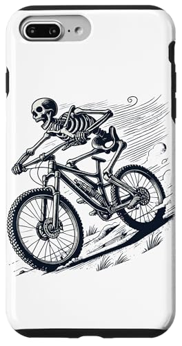Mountainbike Fahrradliebhaber Skelett Abenteuer Hülle für iPhone 7 Plus/8 Plus Mountainbike Fahrradliebhaber Skelett Abenteuer Hülle für iPhone 7 Plus/8 Plus von Cyclist racing mountain bike streetwear Bicycle