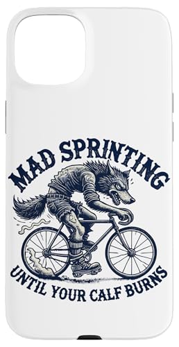 Radsport Spruch Mad Sprinting Fahrrad Bis Dein Bein Brennt Hülle für iPhone 15 Plus Radsport Spruch Mad Sprinting Fahrrad Bis Dein Bein Brennt Hülle für iPhone 15 Plus von Cyclist racing mountain bike streetwear Bicycle