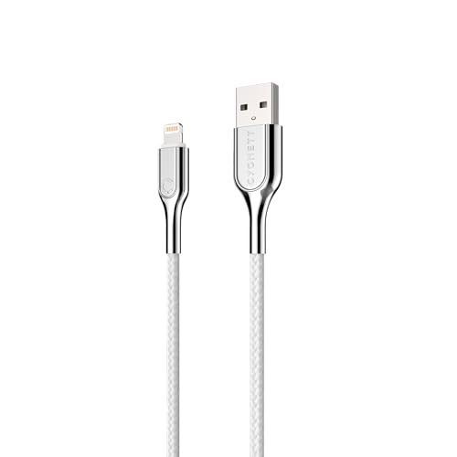 Cygnett Armoured Lightning auf USB-A Kabel (1 m) Weiß von Cygnett