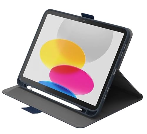 Cygnett TEKVIEW Apple iPad 10,9 Zoll CUSTODIA mit Halterung für Apple Pencil Navy/BLU Marke von Cygnett