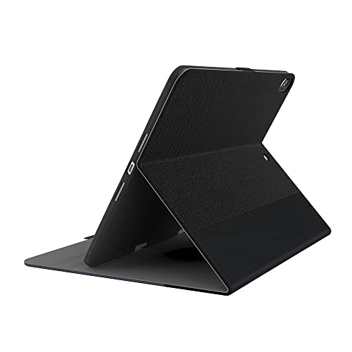 TekView Slim Case für iPad 10.2 '' (2019) Geräte mit Apple Stifthalter - Grau/Schwarz von Cygnett