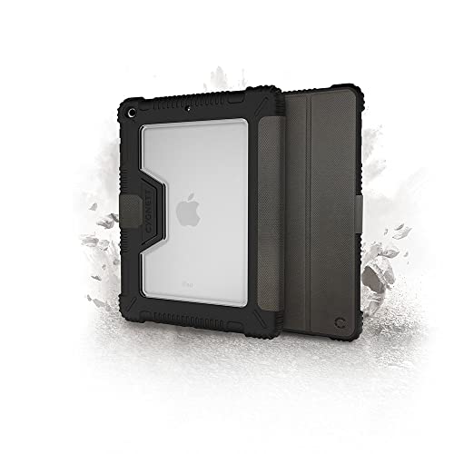 WorkMate-Hülle mit Apple-Stifthalter für iPad 10.2 "(2018) - Schwarz/Kohle von Cygnett
