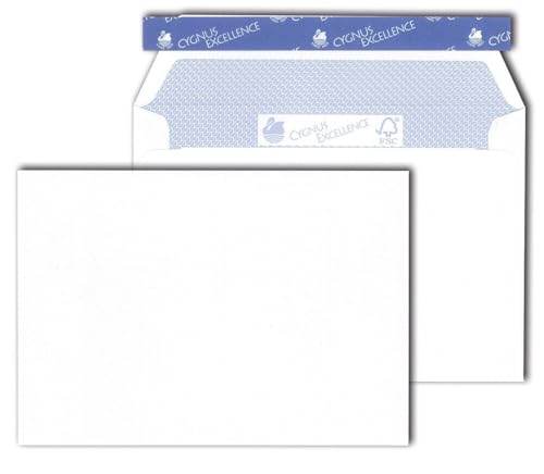 Cygnus Excellence 30002366 H'Frei Kuverts und Elefantenhautkuverts Briefhülle C6 HK 100 g weiß Cygnus Excellence 30002366 H'Frei Kuverts und Elefantenhautkuverts Briefhülle C6 HK 100 g weiß von Cygnus Excellence