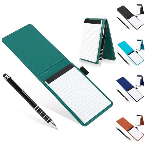 Cyiecw Mini Pocket Notizbuch A7 Pu Leder Notizbuch Mini Notizblock A7 Leder-Notizbuch Kleiner Leder Notizblock Mit Stift, Mini Pocket Notebook Taschennotizblock FüR AktivitäTen Im Freien (Dunkelgrün) Cyiecw Mini Pocket Notizbuch A7 Pu Leder Notizbuch Mini Notizblock A7 Leder-Notizbuch Kleiner Leder Notizblock Mit Stift, Mini Pocket Notebook Taschennotizblock FüR AktivitäTen Im Freien (Dunkelgrün) von Cyiecw