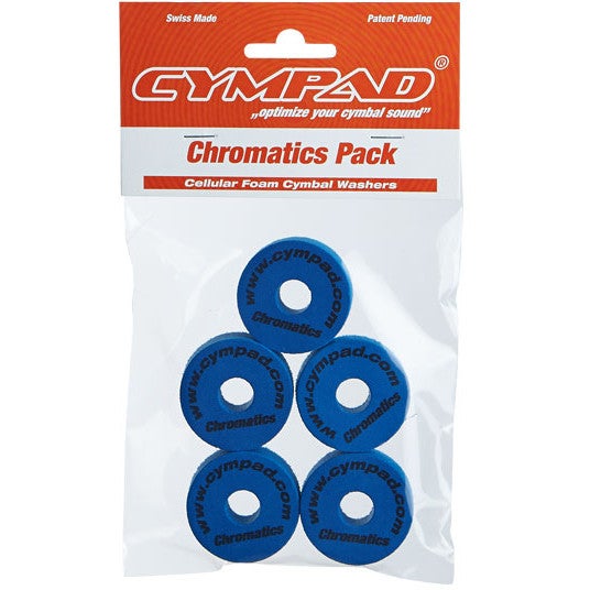 Cympad CS15/5-B Chromatics Blue cymbal felts (5-pack) von Cympad