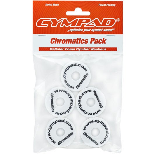 Cympad CS15/5-W Chromatics White cymbal felts (5-pack) von Cympad