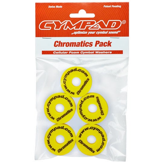 Cympad CS15/5-Y Chromatics Yellow cymbal felts (5-pack) von Cympad