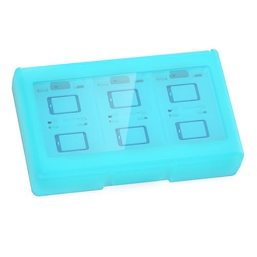 Cymwer 24 in 1 Game Card Hard Case, tragbare Speicherbox, Hard -Shell -Deckungsbox -Schutzabdeckung for Switch 2 Zubehör von Cymwer