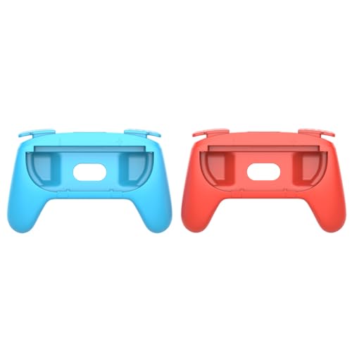 Cymwer 2pcs Handgriffe for Switch 2, for Joycon links+rechte Halterung Halter, ergonomisches Spielgriff Handgriff for Switch 2 Controller Gamepad Cymwer 2pcs Handgriffe for Switch 2, for Joycon links+rechte Halterung Halter, ergonomisches Spielgriff Handgriff for Switch 2 Controller Gamepad von Cymwer