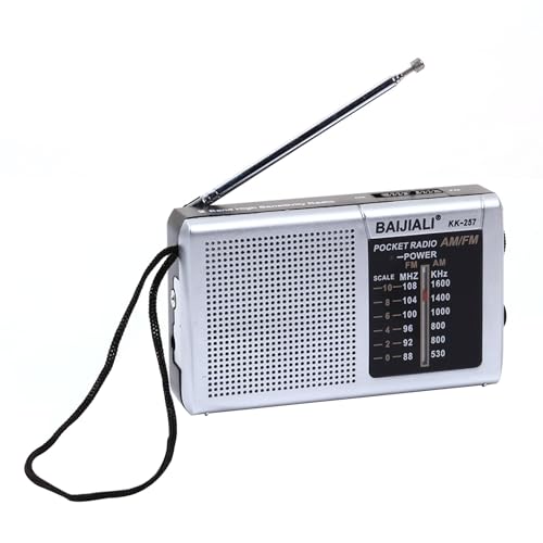Cymwer MINI Tragbarer Vintage-Radios, AA Batterie mit Vollwellen-Band Pocket Radio eingebauter Lautsprecher for die morgendliche Übung Cymwer MINI Tragbarer Vintage-Radios, AA Batterie mit Vollwellen-Band Pocket Radio eingebauter Lautsprecher for die morgendliche Übung von Cymwer