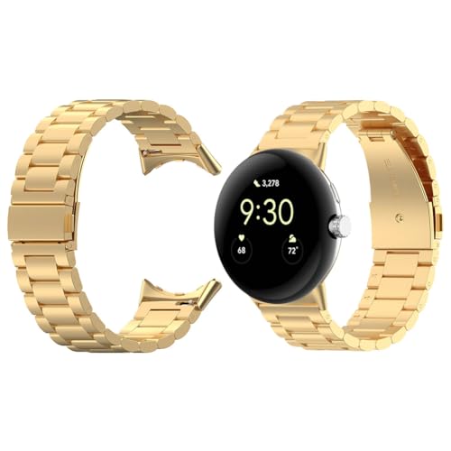 Cymwer Metall-Edelstahl-Armband for Google Pixel Watch 3 41mm 45mm Metall-Armband Business-Armband Verstellbares Band Ersetztes Zubehör von Cymwer