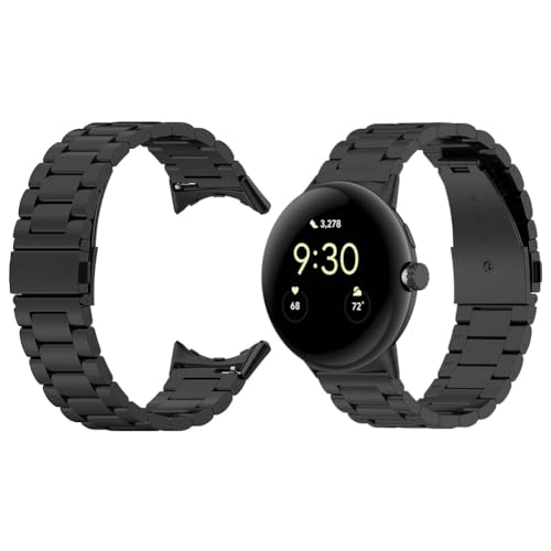 Cymwer Metall-Edelstahl-Armband for Google Pixel Watch 3 41mm 45mm Metall-Armband Business-Armband Verstellbares Band Ersetztes Zubehör von Cymwer
