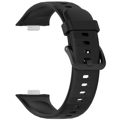 Cymwer Silikonarmband for Huawei Watch Fit 3 Smart Watch Ersatzarmband Sportarmband Armband Fit3 Zubehör Gürteletui von Cymwer