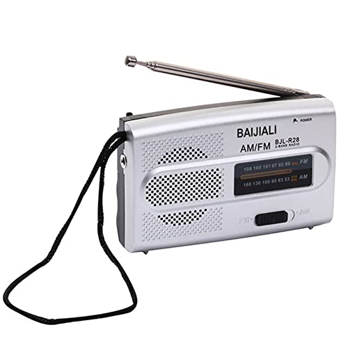 Cymwer Tragbares Radio, Zwei-Band-Funkspeicherfunktion Handheld Pocket Radio Receiver Manual Channel Search integrierte Lautsprecher for Outdoor Cymwer Tragbares Radio, Zwei-Band-Funkspeicherfunktion Handheld Pocket Radio Receiver Manual Channel Search integrierte Lautsprecher for Outdoor von Cymwer
