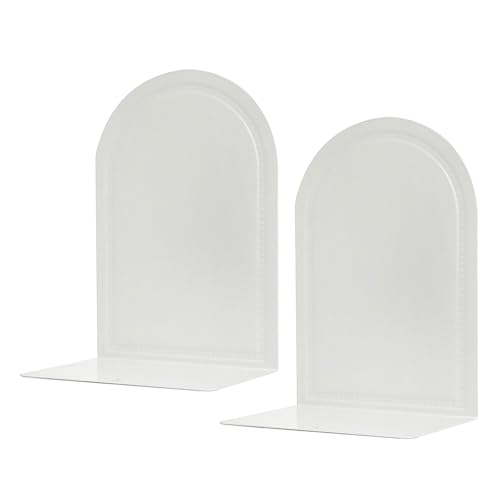 Buchstützen aus Metall, L-förmig, Buchhalter, Regal, Buchstütze, Buchstopper, dekorative Buchstützen für Büro von Cyni