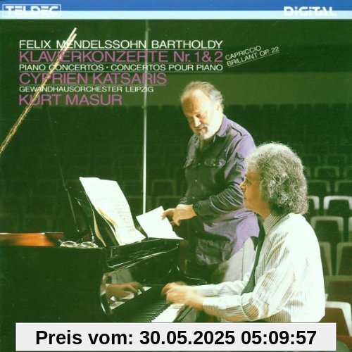 Klavierkonzert 1 und 2 / Capr.Brill.Op. 22 von Cyprien Katsaris