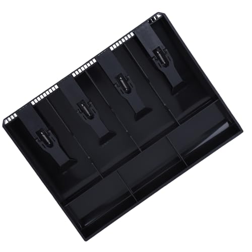 Cash Register Drawer Insert Tray, Portable Cash Money Tray Money Organizer Storage Box Currency Till Replacement for Shop von Cyrank