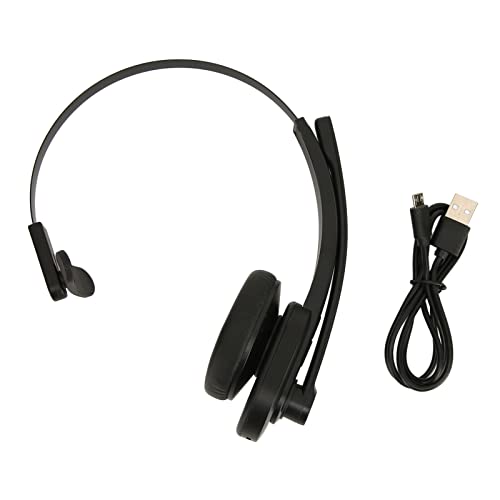 Cyrank Einohr-Headset, Bluetooth-Headset Mit Mikrofon, Computer-Headset Für Laptop, Mobiltelefon, Tablet Cyrank Einohr-Headset, Bluetooth-Headset Mit Mikrofon, Computer-Headset Für Laptop, Mobiltelefon, Tablet von Cyrank