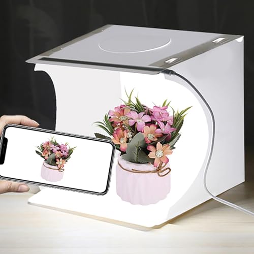 Mini Kamera Light Box, Fotografie Box Picture Box Foto Studio Box Led Light Box Kleine weiße Foto Studio Light Box Tragbare faltende LED Fotografie Licht Zelt Kit Mini Kamera Light Box, Fotografie Box Picture Box Foto Studio Box Led Light Box Kleine weiße Foto Studio Light Box Tragbare faltende LED Fotografie Licht Zelt Kit von Cyrank