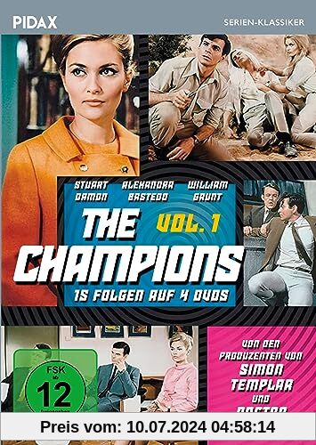 The Champions, Vol. 1 / Die ersten 15 Folgen der preisgekrönten Sci-Fi-Agentenserie (Pidax Serien-Klassiker) [4 DVDs] von Cyril Frankel