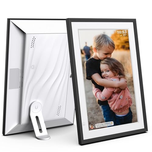 Cytem 10.1 Zoll Digitaler Bilderrahmen | WLAN mit FrameO Software | 32GB | Bewegungssensor | Automatische Bilddrehung |16:10 IPS Display 1280x800 | Touch-Screen | Schwarz-Weiß von Cytem