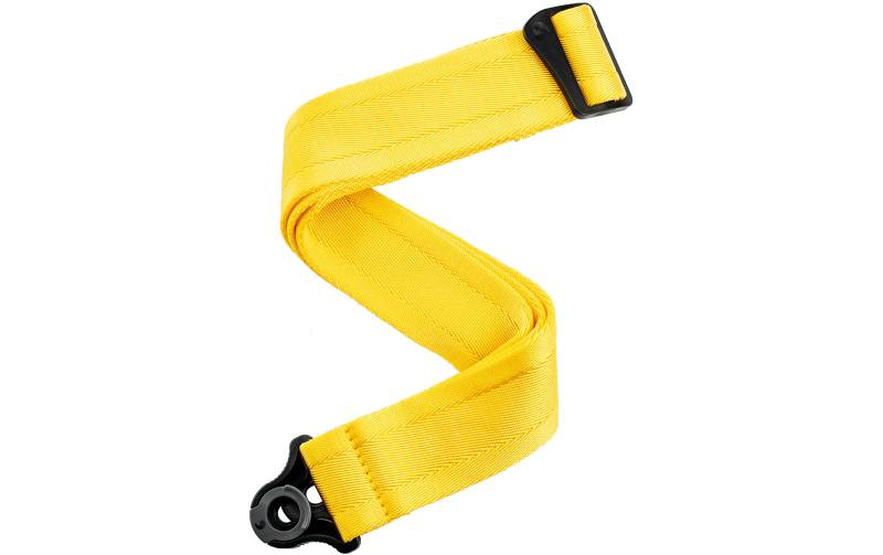 D'Addario Auto Lock Gitarrengurt - Mellow Yellow von D`Addario