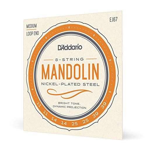 D'Addario EJ67 Mandoline Saiten Satz Nickel von D'Addario