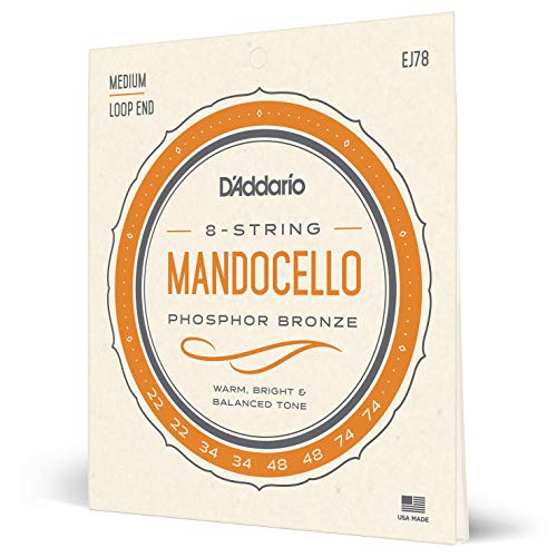 D'Addario EJ78 Mandocello Saiten Satz Phosphor Bronze D'Addario EJ78 Mandocello Saiten Satz Phosphor Bronze von D'Addario