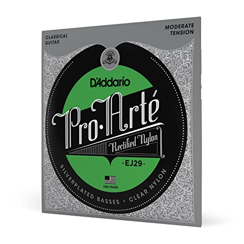 D'Addario Gitarrensaiten Konzertgitarre | Akustikgitarre | Akustik Gitarre Saiten | Classical Guitar Strings | EJ29 Saiten Konzertgitarre Satz 027' - 042' von D'Addario