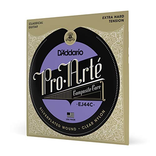 D'Addario Gitarrensaiten Konzertgitarre | Akustikgitarre | Akustik Gitarre Saiten | Classical Guitar Strings | EJ44C Pro-Arte Saiten Konzertgitarre Satz 029' - 047' von D'Addario