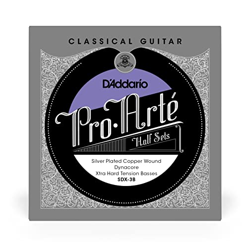 D'Addario Gitarrensaiten Konzertgitarre | Akustikgitarre | Akustik Gitarre Saiten | Classical Guitar Strings | SDX-3B Gitarrensaiten von D'Addario