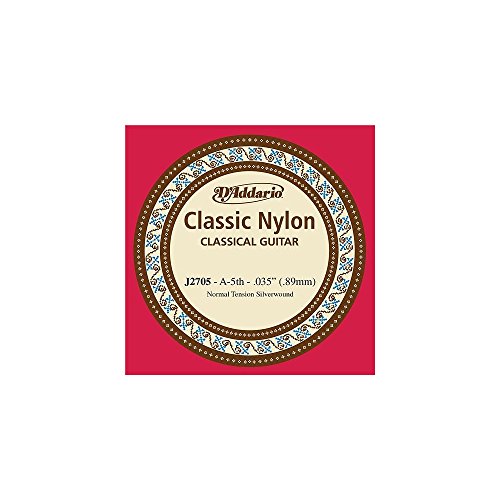 D'Addario J2705 Einzelsaite Classic Nylon, A-5th von D'Addario