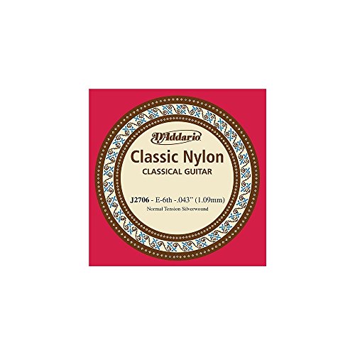 D'Addario J2706 Einzelsaite Classic Nylon, E-6th D'Addario J2706 Einzelsaite Classic Nylon, E-6th von D'Addario