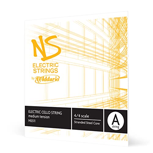 D'Addario NS511 Elektrik-Cello Einzelsaite 'A' mehrfach verdrillter Stahlkern Medium D'Addario NS511 Elektrik-Cello Einzelsaite 'A' mehrfach verdrillter Stahlkern Medium von D'Addario